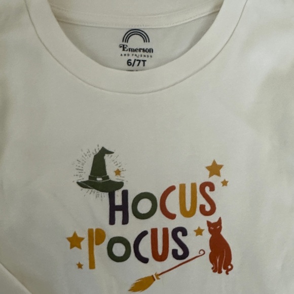 Enchanting Hocus Pocus Long Sleeve Tee - Cream- NWOT - Picture 2 of 2